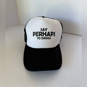 Funny ‘Say Perhaps To Drugs’ SnapBack Trucker Hat